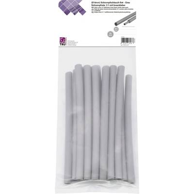 TRU COMPONENTS T1902CA035 Zsugorcső készlet Szürke 6 mm Zsugorodási arány:3:1 15 db TRU COMPONENTS T1902CA035 Zsugorcső készlet Szürke 6 mm Zsugorodási arány:3:1 15 db