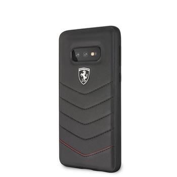 Ferrari Heritage Samsung S10 Lite tok fekete (FEHQUHCS10LBK)