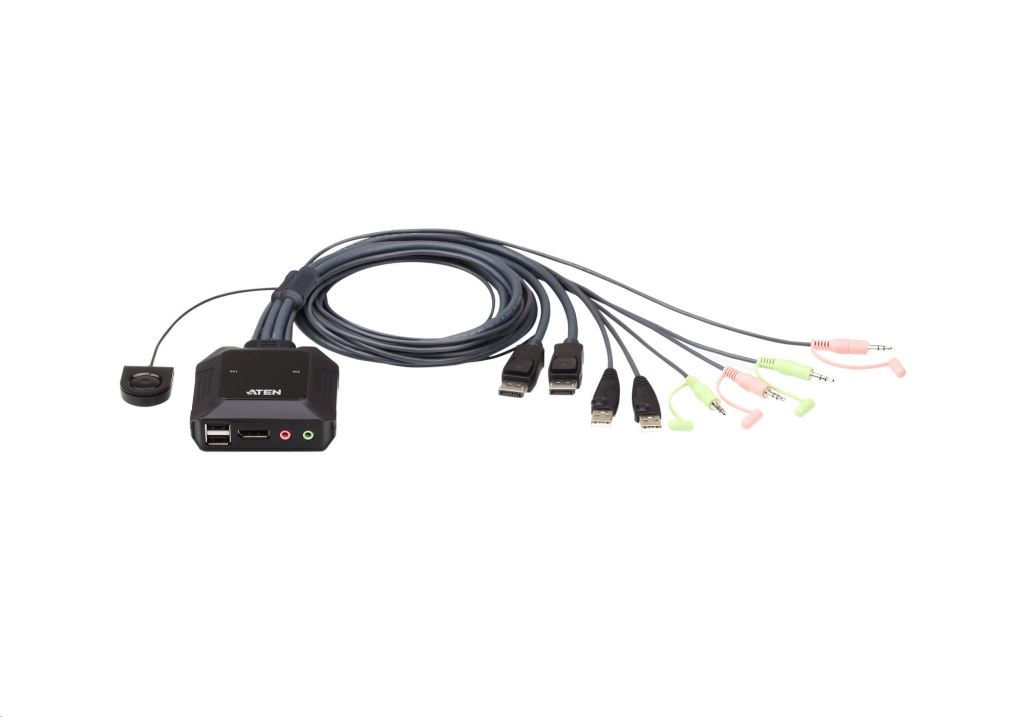 ATEN KVM Switch 2PC USB DP (CS22DP-AT) ATEN KVM Switch 2PC USB DP (CS22DP-AT)