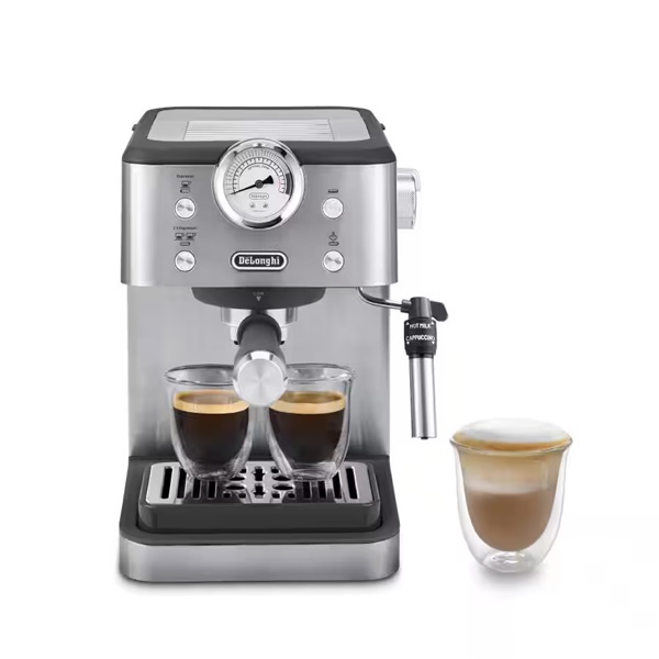 DeLonghi EM450.M Linea Classic ezüst espresso kávéfőző