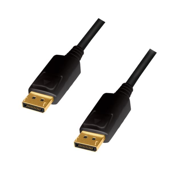 LogiLink DisplayPort apa-apa kábel 4K/60Hz fekete 3m (CD0102) LogiLink DisplayPort apa-apa kábel 4K/60Hz fekete 3m (CD0102)