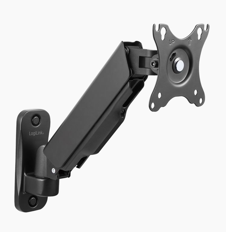 Logilink 17-32" gázrugó  90-380 mm Monitor fali tartó