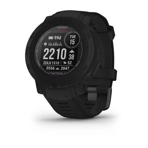 Garmin Instinct 2 Solar okosóra Tactical Edition Black (010-02627-03)