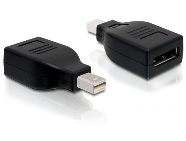 Delock DL65238 Displayport mini male -> Displayport female adapter Delock DL65238 Displayport mini male -> Displayport female adapter