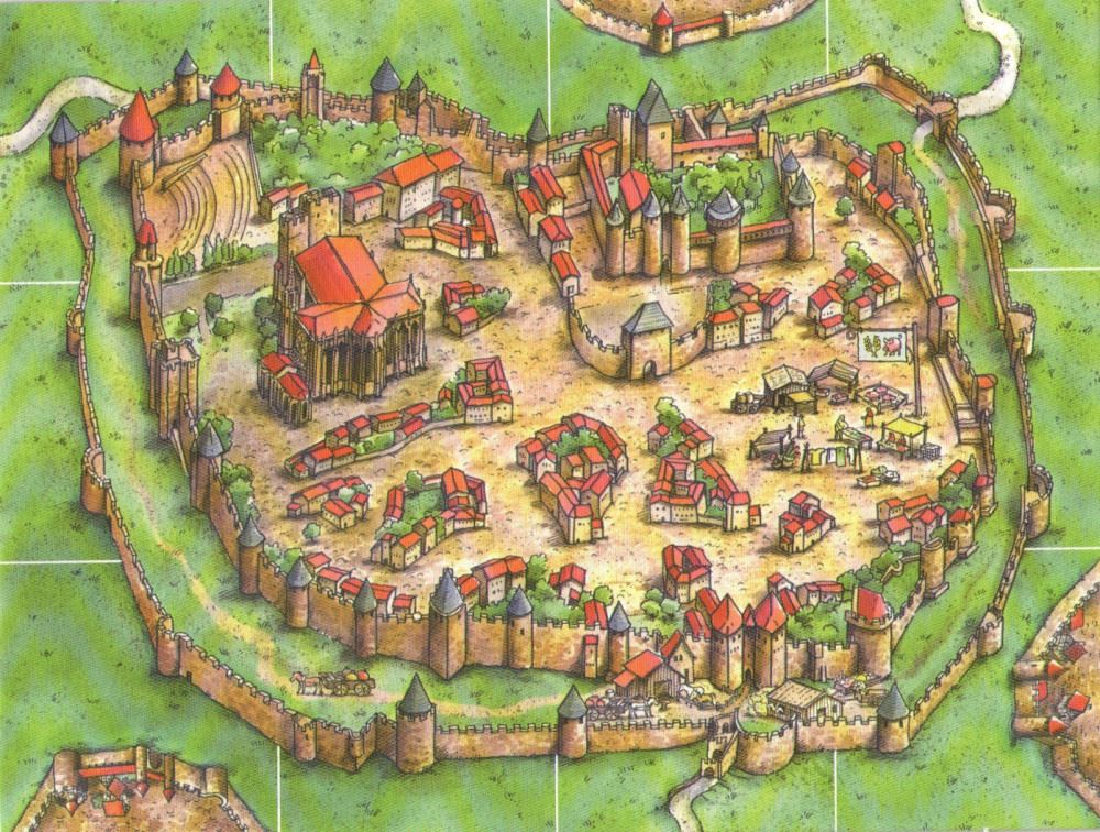 Hans im Glück Carcassonne - starting city német nyelvű kiegészítő