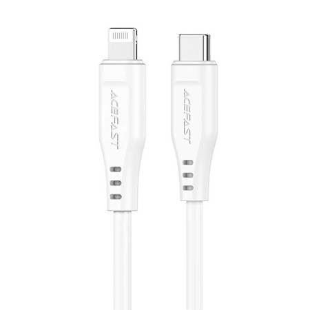 ACEFAST C3-01 USB-C - Lightning kábel 1.2m fehér ACEFAST C3-01 USB-C - Lightning kábel 1.2m fehér