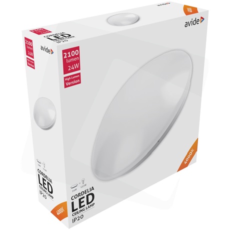 Avide ACLO38NW-24W MENNYEZETI LÁMPA LED CORDELIA 24W