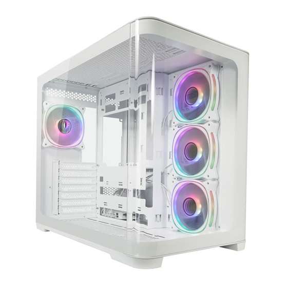  LC Power  LC-8001W-ON hangszigetelt ATX  Számítógépház