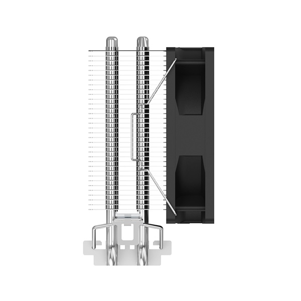 ID-Cooling   SE-902-SD V3  23,1dB; max. 63,61 m3/h  3pin csatlakozó 2 db heatpipe  9cm CPU Cooler