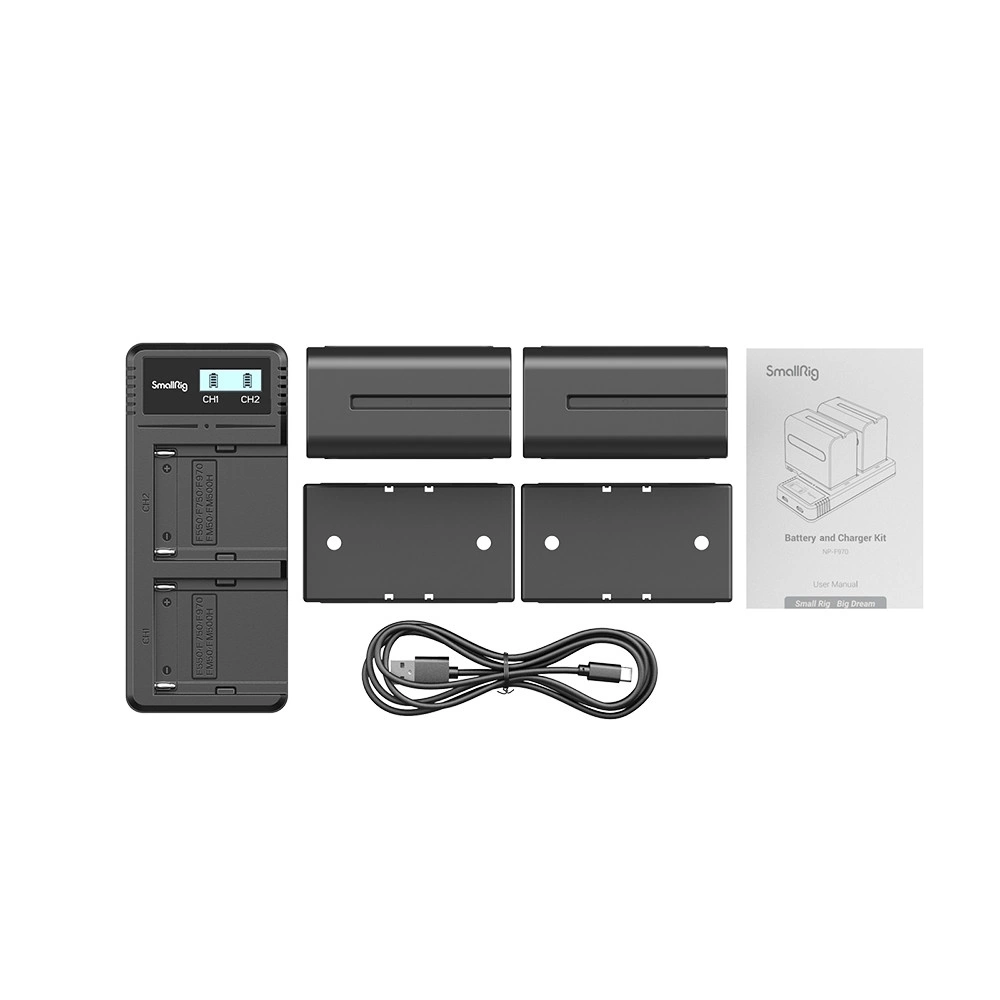 SmallRig NP-F970  Akkumulátor és töltő készlet