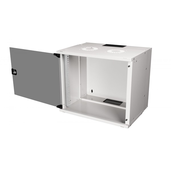 Equip Fali Rackszekrény  EWM-09-5440-G  19" 9U 540x400mm  lapra szerelt Szürke 
