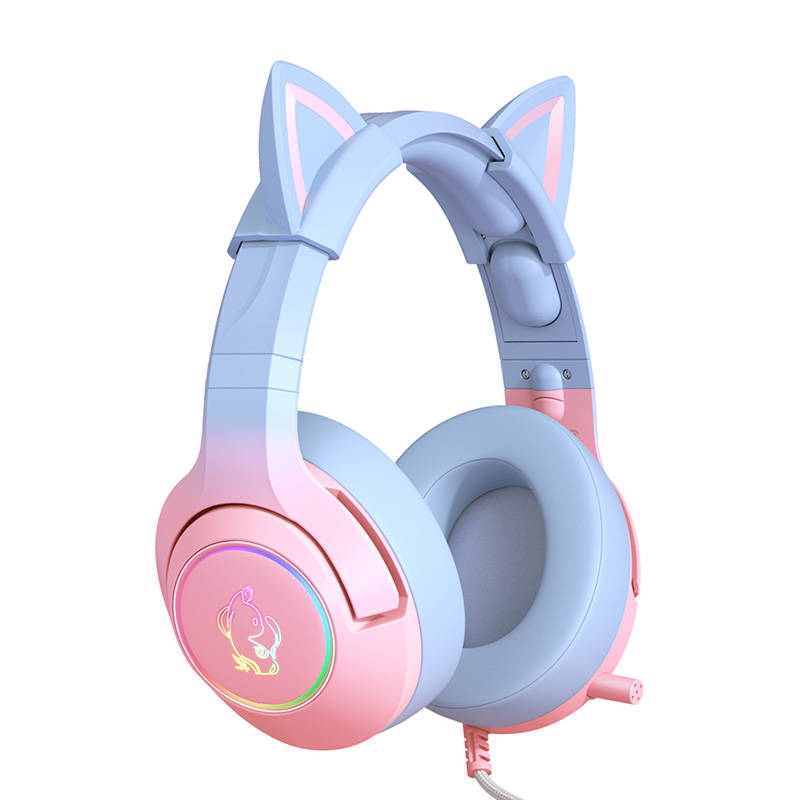 Gaming headphones ONIKUMA K9 Pink/Blue Gaming headphones ONIKUMA K9 Pink/Blue