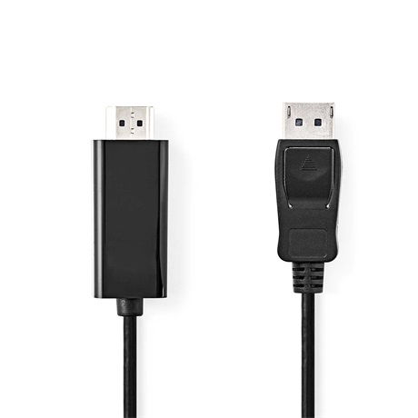 Nedis CCGL37100BK10 DISPLAYPORT - HDMI KÁBEL Nedis CCGL37100BK10 DISPLAYPORT - HDMI KÁBEL