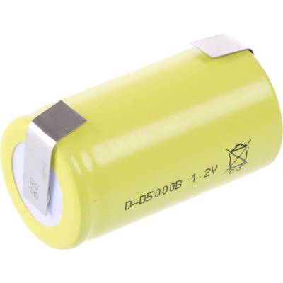 Mexcel D5000B Speciális akku Góliát (D) U forrfül, Flat-top NiCd 1.2 V 5000 mAh Mexcel D5000B Speciális akku Góliát (D) U forrfül, Flat-top NiCd 1.2 V 5000 mAh