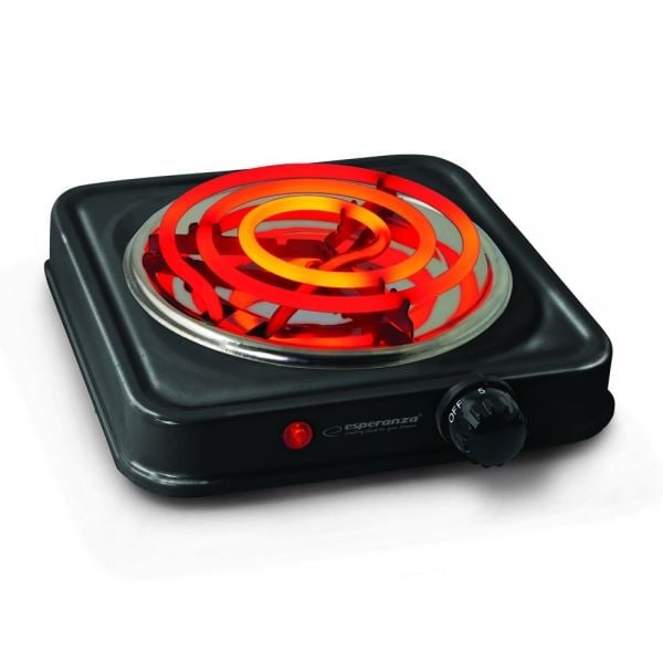 Esperanza EKH012K Etna elektromos főzőlap fekete Esperanza EKH012K Etna elektromos főzőlap fekete