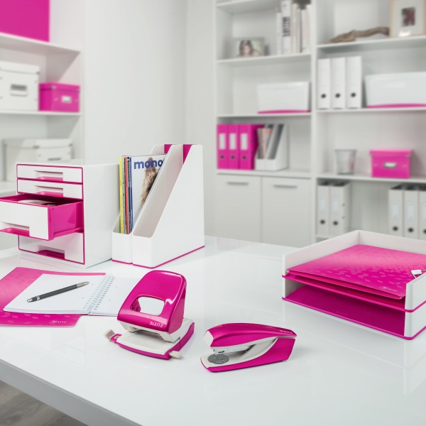 Leitz Wow metál rózsaszín iratpapucs