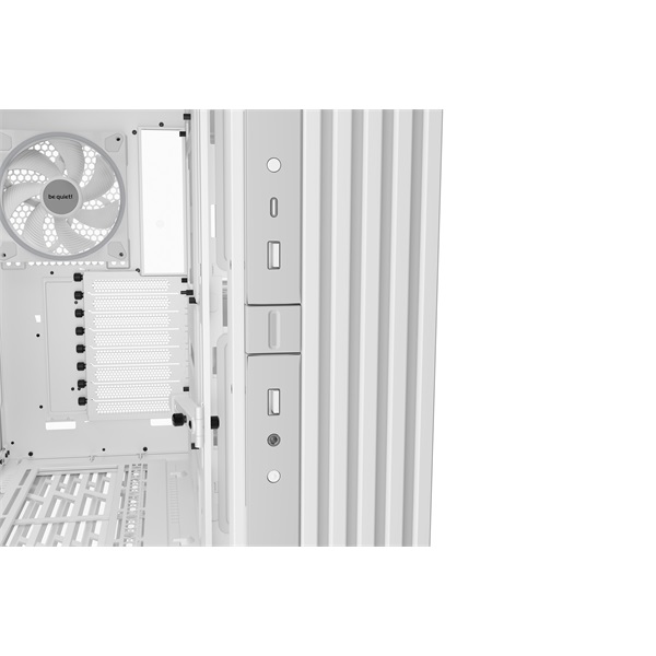 Be Quiet! LIGHT BASE 900 DX White  ATX  edzett üveg oldallap Számítógépház Fehér 