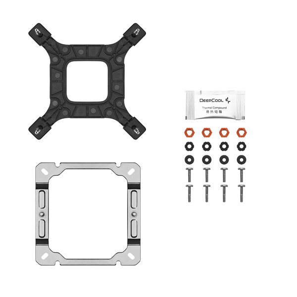 DeepCool  AK500S DIGITAL SE  28dB  max  117,21 m3/h  4pin csatlakozó 5 db heatpipe  12cm  PWM CPU Cooler