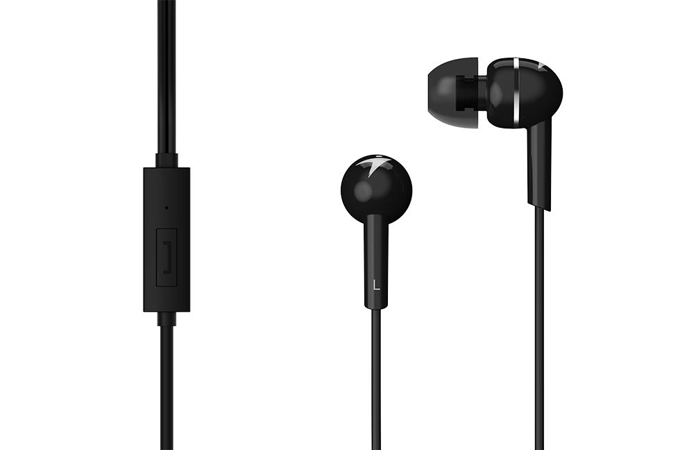 Genius HS-M300 mikrofonos fülhallgató fekete (31710006400) Genius HS-M300 mikrofonos fülhallgató fekete (31710006400)