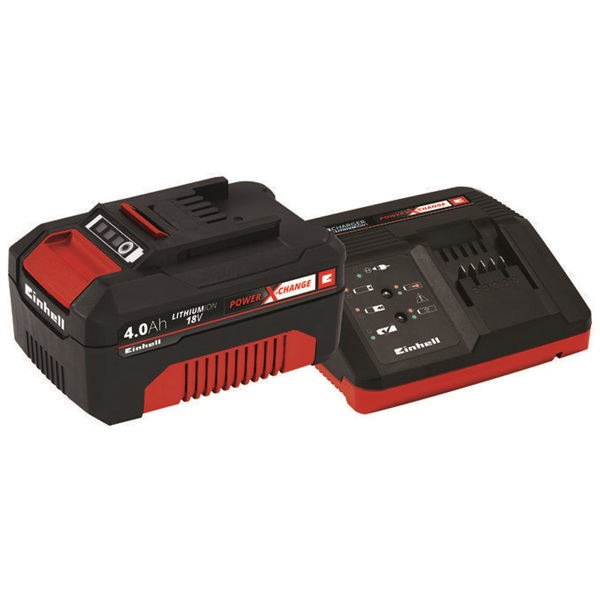 Einhell Power-X-Change 18V 4.0 Ah Starter Kit akkumulátor + töltő (4512042) Einhell Power-X-Change 18V 4.0 Ah Starter Kit akkumulátor + töltő (4512042)