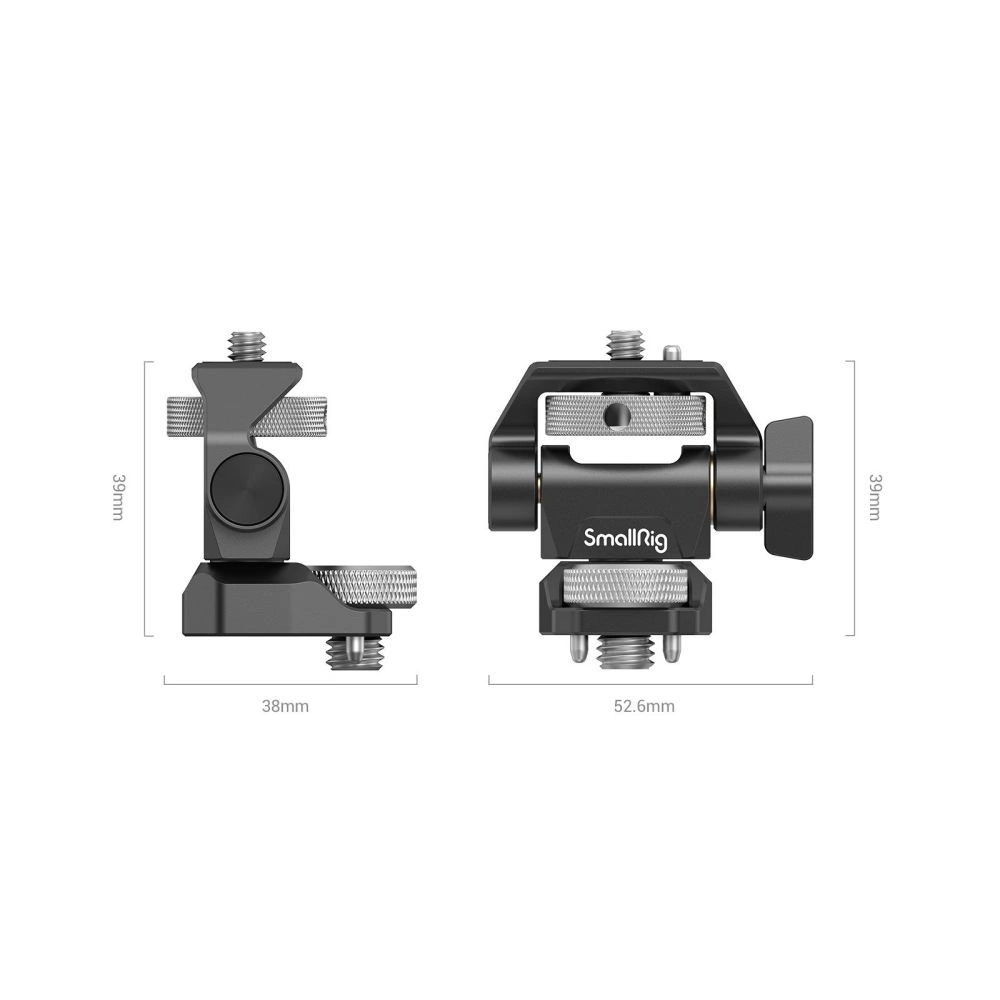 SMALLRIG Swivel and Tilt Adjustable Monitor Mount with ARRI-Style Screw mount  