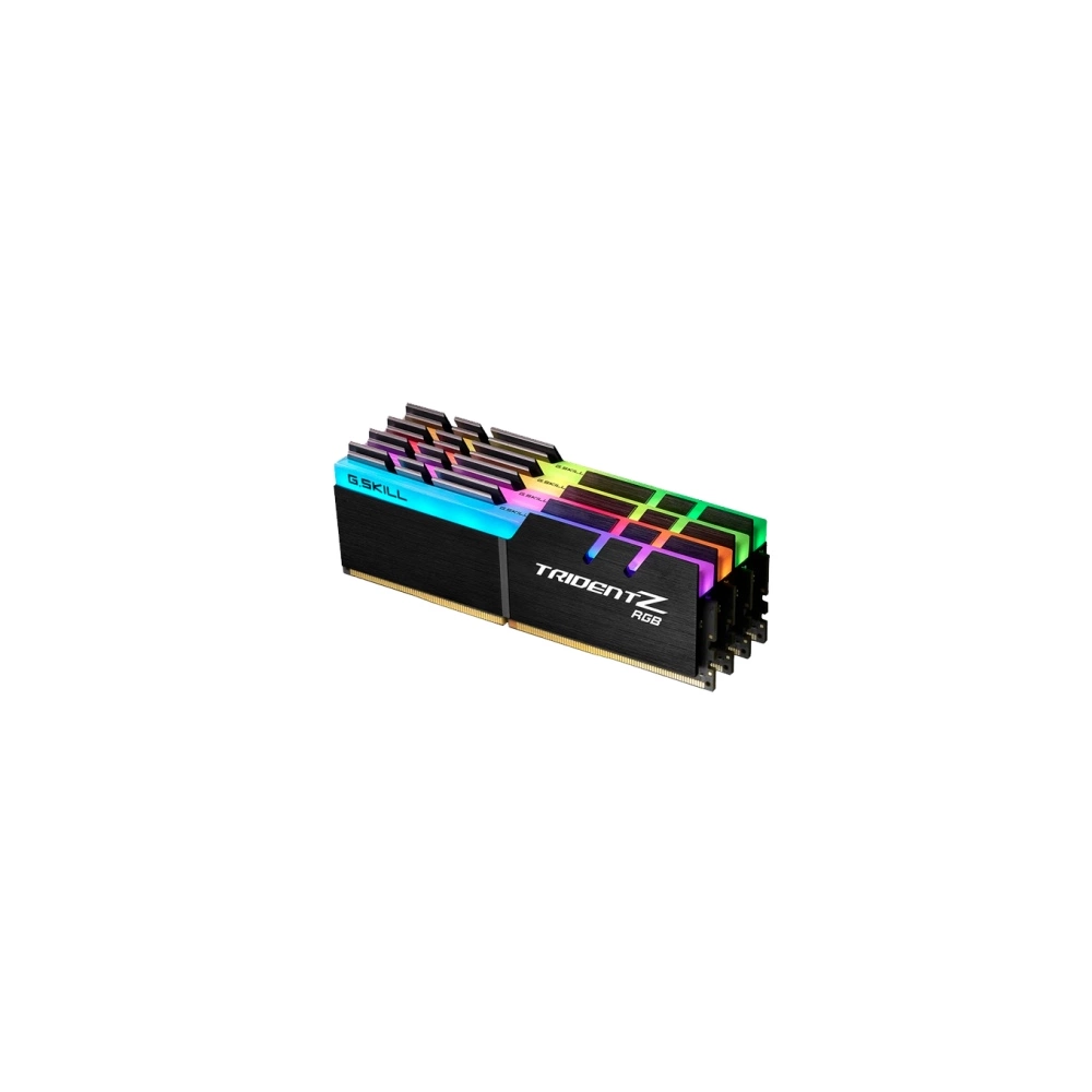 G.SKILL Trident Z RGB DDR4 4000MHz CL18 128GB Kit4 (4x32GB) Intel XMP Memória G.SKILL Trident Z RGB DDR4 4000MHz CL18 128GB Kit4 (4x32GB) Intel XMP Memória