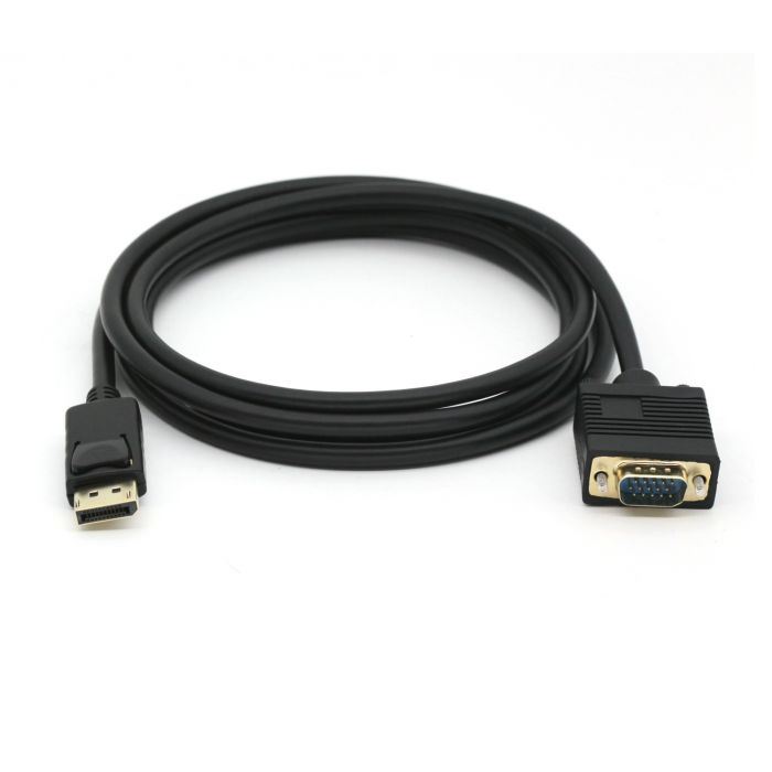 Equip 119338 DisplayPort - VGA kábel 2m fekete Equip 119338 DisplayPort - VGA kábel 2m fekete