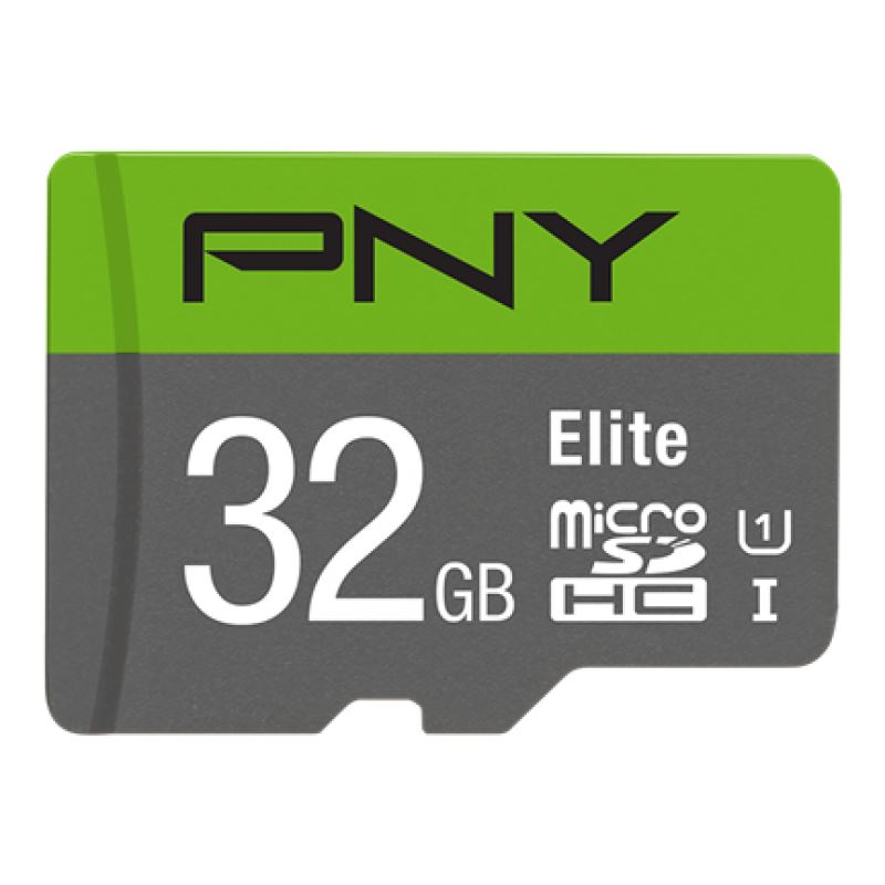PNY 32GB microSDXC Elite Class 10 UHS-I + adapterrel Memóriakártya PNY 32GB microSDXC Elite Class 10 UHS-I + adapterrel Memóriakártya