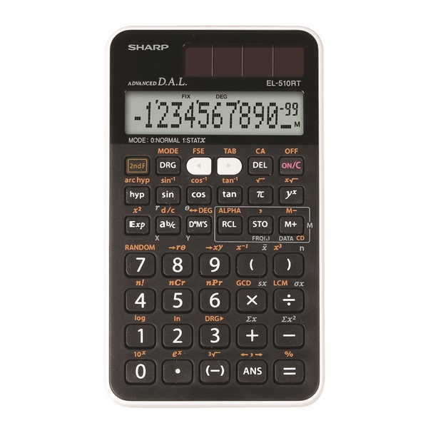 Sharp EL-510RTB 169 funkciós napelemes tudományos számológép Sharp EL-510RTB 169 funkciós napelemes tudományos számológép