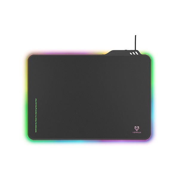 Vertux Egérpad - FLUXPAD (csúszásmentes, vízálló, RGB LED, fekete) Vertux Egérpad - FLUXPAD (csúszásmentes, vízálló, RGB LED, fekete)
