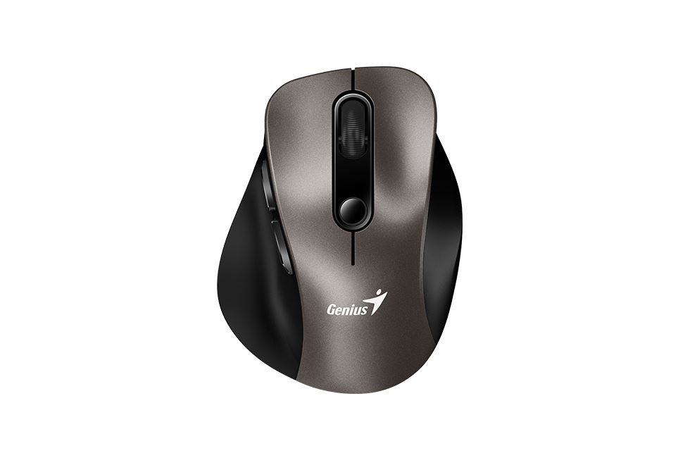 Genius Mini Ergo 9000S vezeték nélküli (Bluetooth 5.0 / 2.4GHz) egér Champagne titanium Genius Mini Ergo 9000S vezeték nélküli (Bluetooth 5.0 / 2.4GHz) egér Champagne titanium