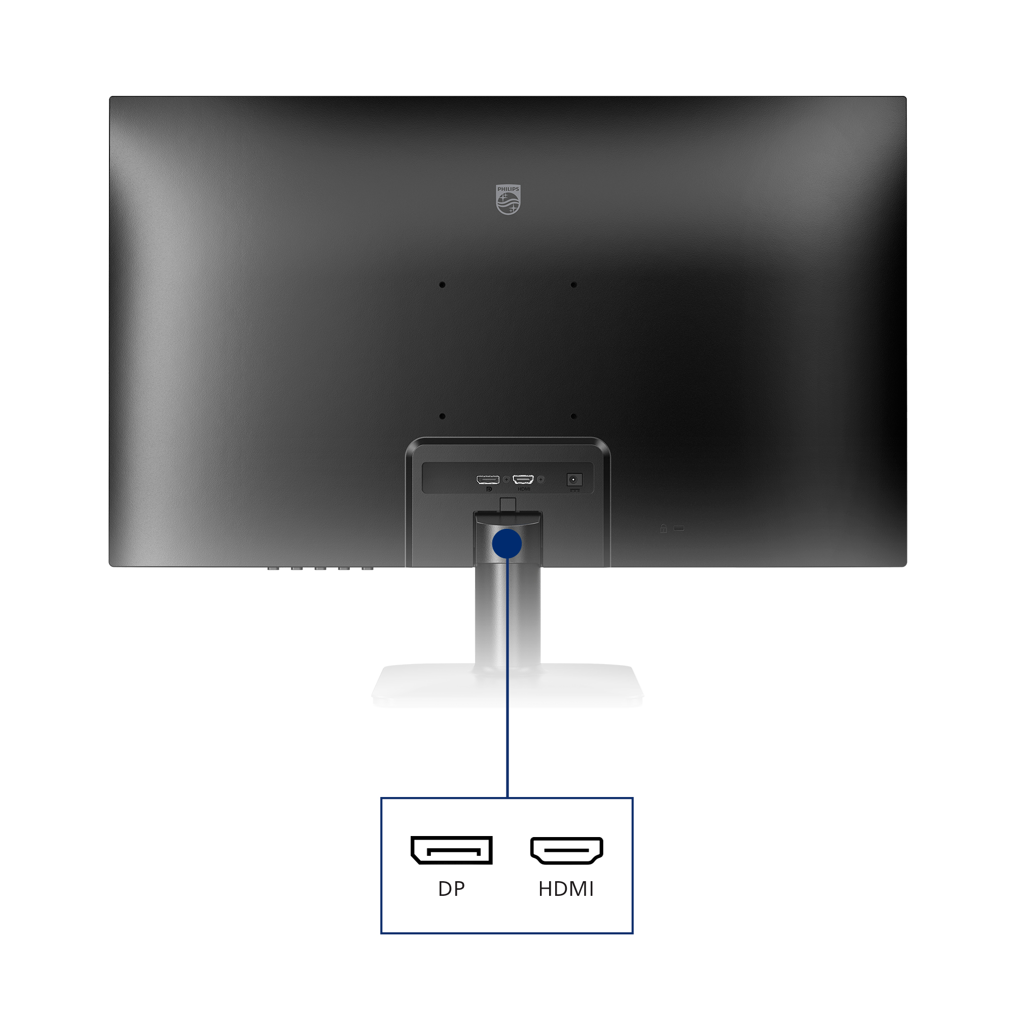 Philips  27" 27E2N1500L Monitor - 2560x1440, QHD, LED, IPS, 75Hz, 4ms, FreeSync, Fekete