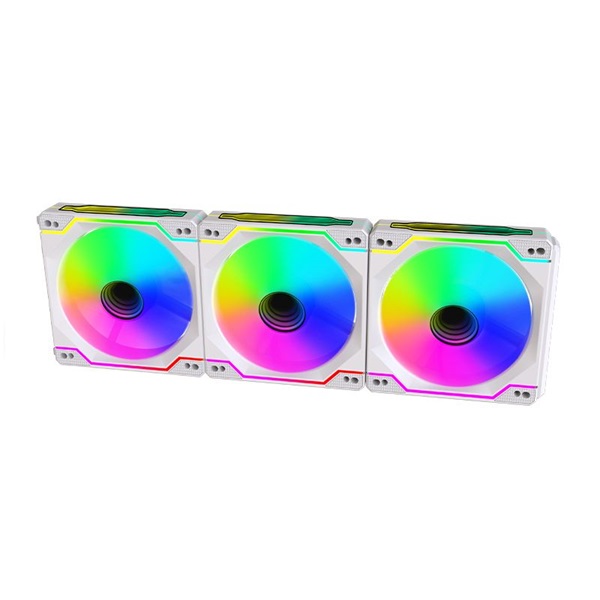 Ventaris VGCF120-1F-W Tempest RGB számítógép ventilátor fehér Ventaris VGCF120-1F-W Tempest RGB számítógép ventilátor fehér