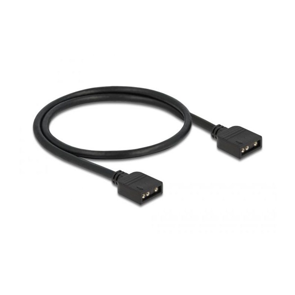 Delock 86013 30cm 3 tűs 5V-s RGB/ARGB LED fényhez RGB csatlakozó kábel Delock 86013 30cm 3 tűs 5V-s RGB/ARGB LED fényhez RGB csatlakozó kábel