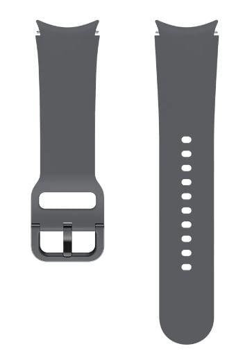 Samsung Galaxy Watch4/Watch5 (20mm, S/M) Sport szíj grafitszínű (ET-SFR90SJEGEU)
