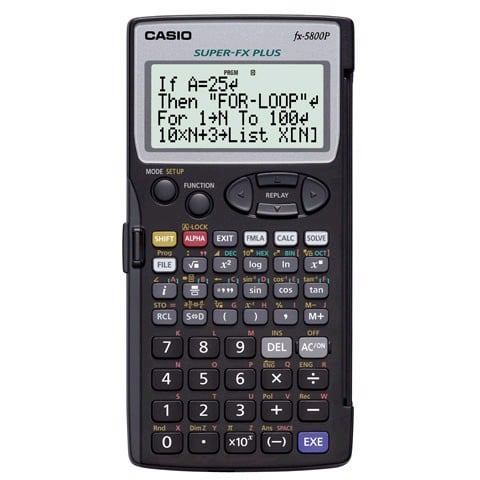 Casio FX-5800P tudományos számológép