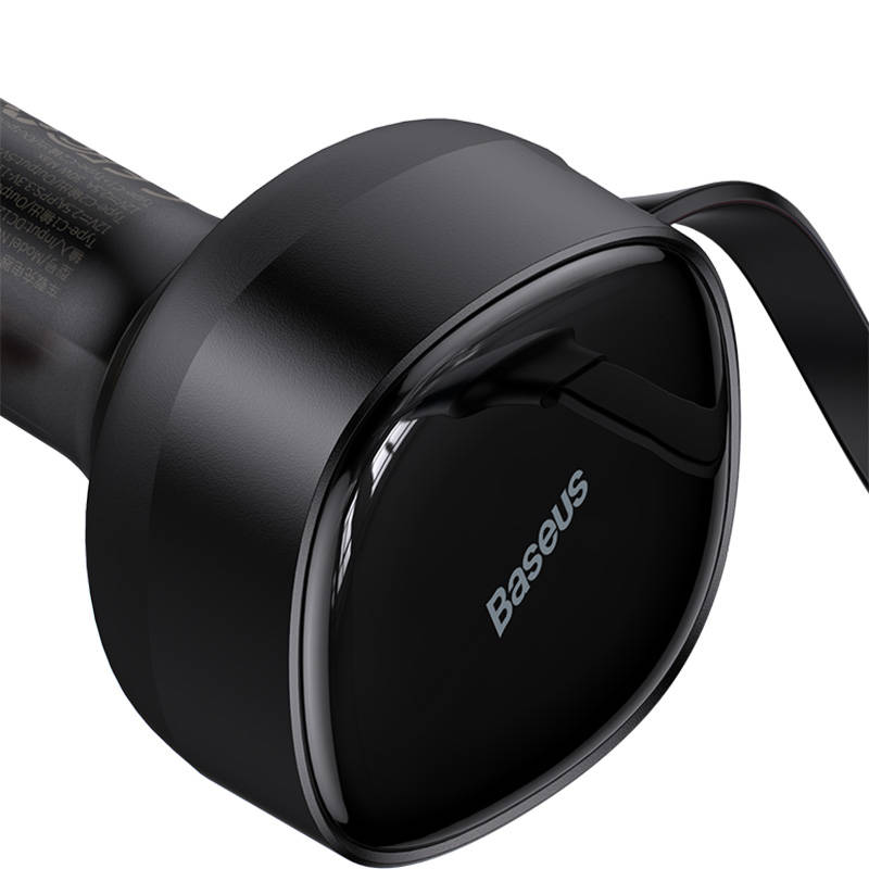 Car Charger Baseus Enjoyment with cable USB-C, 33W (Black) Car Charger Baseus Enjoyment with cable USB-C, 33W (Black)