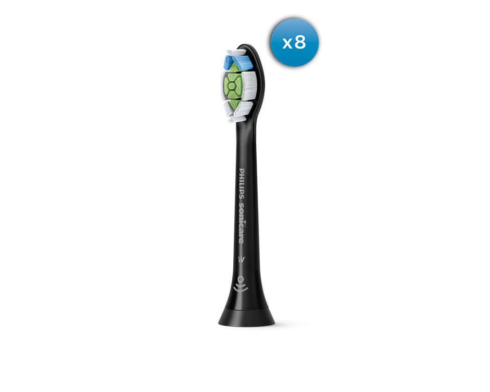 Philips HX6068/13 Sonicare fogkefefej fekete 8db