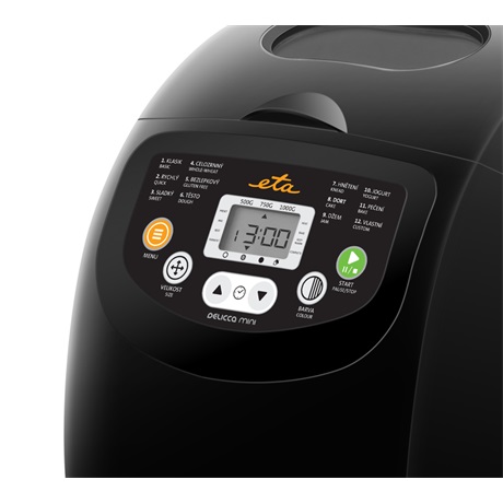 Eta 814990001 Delicca Mini kenyérsütő fekete
