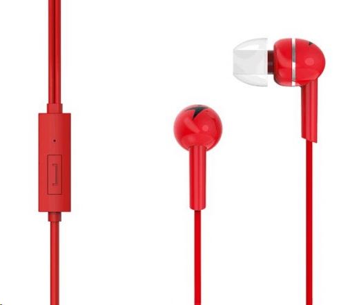 Genius HS-M320 mikrofonos fülhallgató piros (31710005415) Genius HS-M320 mikrofonos fülhallgató piros (31710005415)
