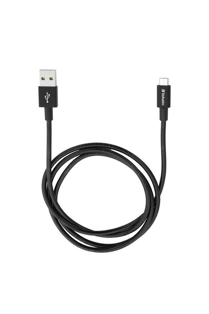 Verbatim USB A -> Micro USB B összekötő kábel 1m fekete (48863) Verbatim USB A -> Micro USB B összekötő kábel 1m fekete (48863)