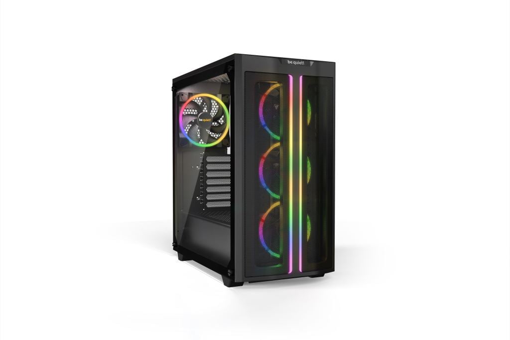 Be Quiet Pure Base 500 FX táp nélküli ablakos ház fekete (BGW43) Be Quiet Pure Base 500 FX táp nélküli ablakos ház fekete (BGW43)
