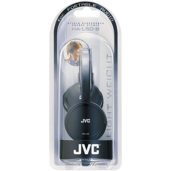 JVC HA-L50B fekete fejhallgató JVC HA-L50B fekete fejhallgató