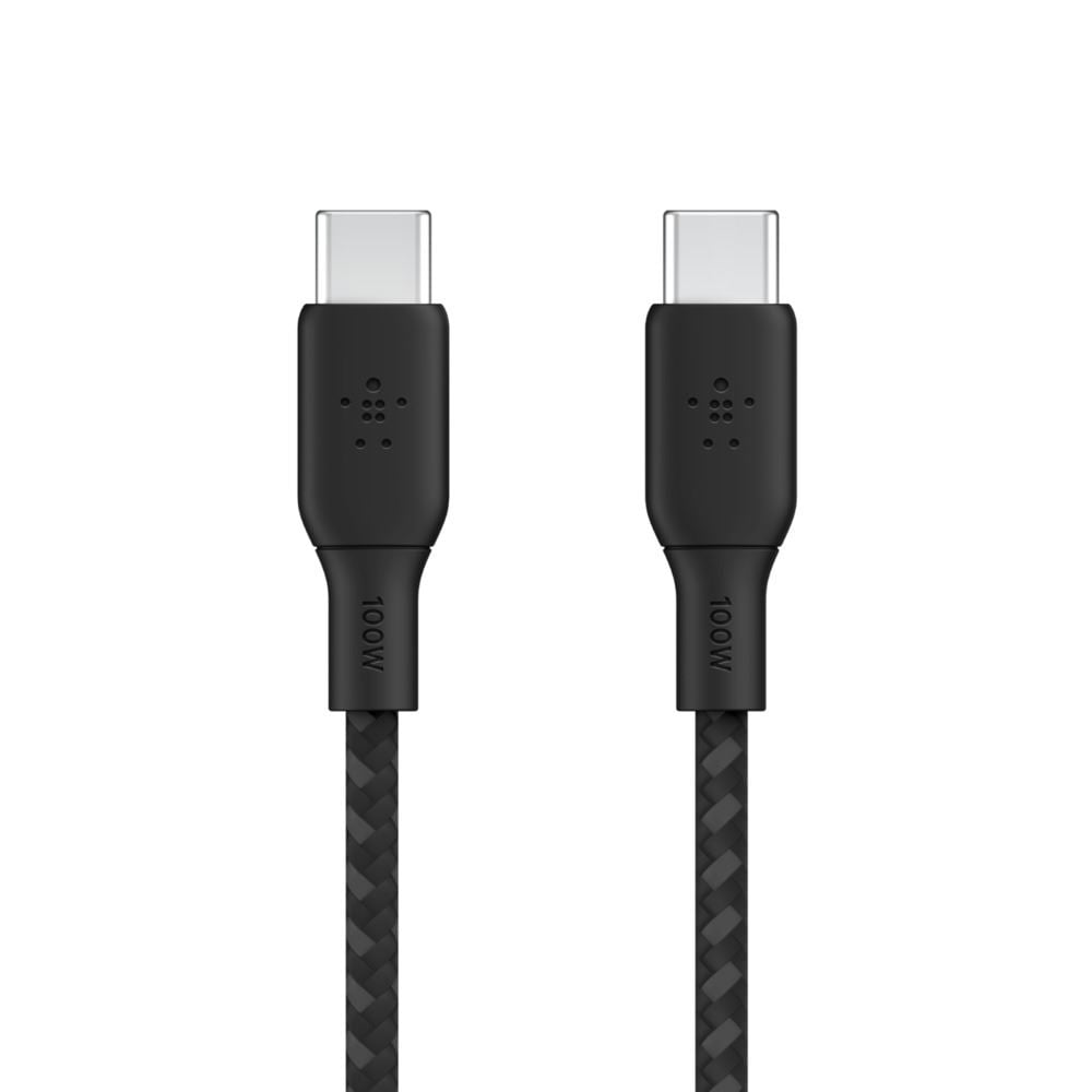 Belkin BOOST CHARGE USB-C - USB-C kábel 100W, 2m fekete (CAB014bt2MBK)