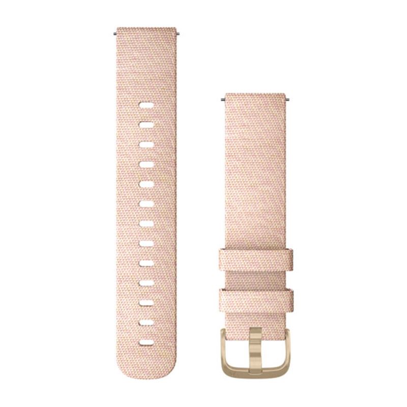 Garmin óraszíj Vivomove 3 rózsaszín nylon, világos arany csattal (QR 20 mm) (010-12924-12) Garmin óraszíj Vivomove 3 rózsaszín nylon, világos arany csattal (QR 20 mm) (010-12924-12)