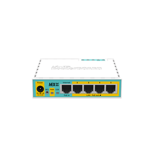 Mikrotik Routerboard RB750UPR2 hEX PoE lite Router Mikrotik Routerboard RB750UPR2 hEX PoE lite Router