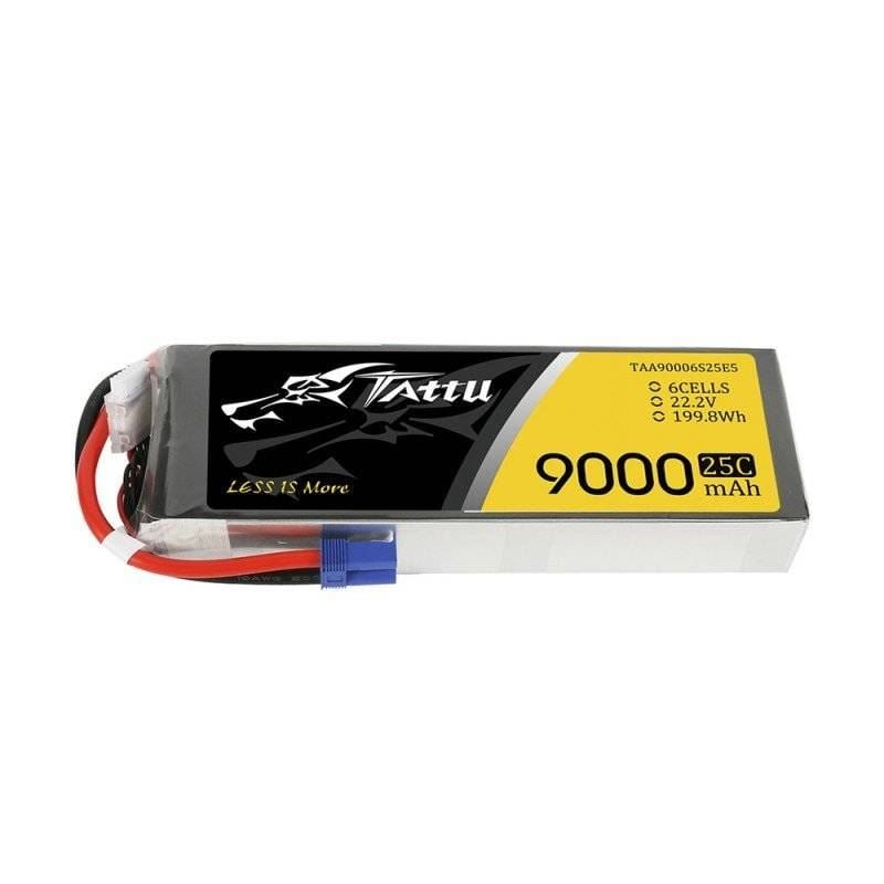 Tattu 9000mAh 22.2V 25C 6S1P akkumulátor (TAA90006S25E5) Tattu 9000mAh 22.2V 25C 6S1P akkumulátor (TAA90006S25E5)
