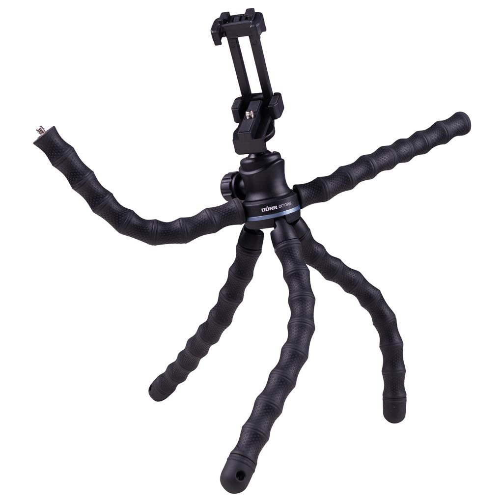 Dörr Octopus hajlítható lábú vlogger állvány + 2 x hajlítható láb