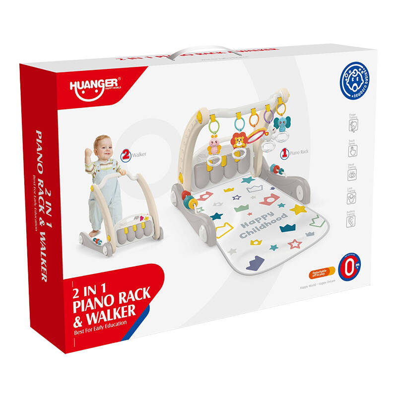Interactive educational 2-in-1 walker + piano Huanger HE0621 Interactive educational 2-in-1 walker + piano Huanger HE0621