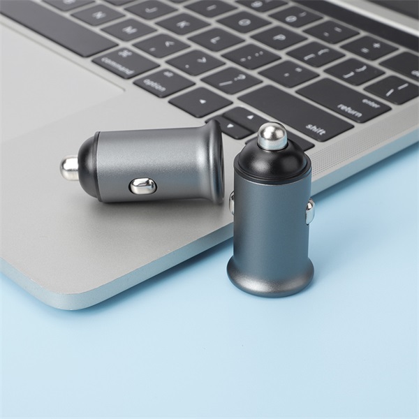 COLORWAY  CW-CHA029PD-GR 2xUSB (Type-C PD20W + USB QC3.0 ) (38W) Autós töltő Szürke